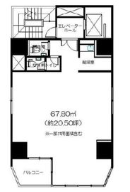 錦華堂ビル 6階 間取り図