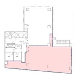 TUG-Iビル 6階B 間取り図