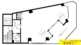 ムサシヤビル 3階 間取り図