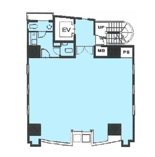 新宿CRビル 4階 間取り図