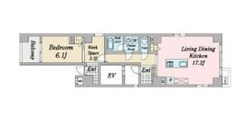 Emuet Kyobashi (エミュート京橋) 7階 間取り図