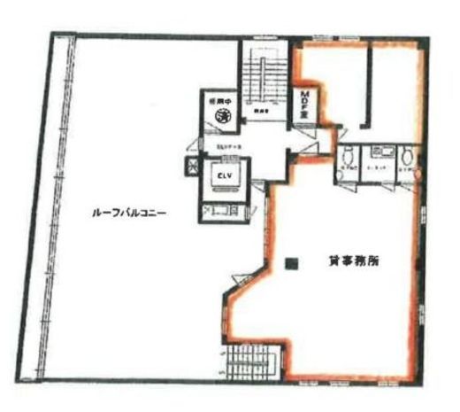 TASビル 6階 間取り図