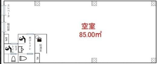 TBM西新橋 2階 間取り図
