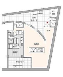 アンフィニ赤坂 001 間取り図