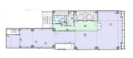 ブランエスパ銀座 7階 間取り図