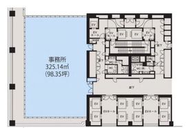 大崎センタービル 3階 間取り図