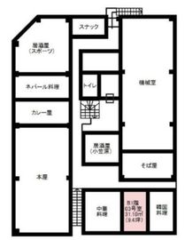 トーシン信濃町駅前(オフィスコオフィス信濃町)ビル B1階03 間取り図