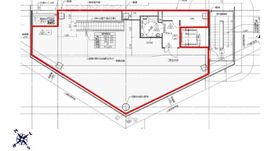 K-SQUARE八丁堀 2階 間取り図