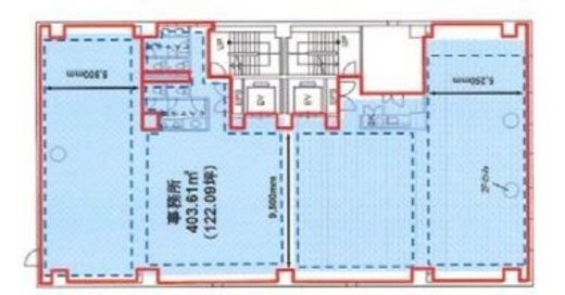 日本橋富沢町スクエア 3階 間取り図