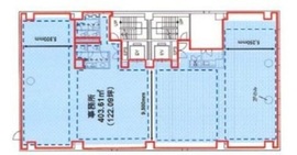 日本橋富沢町スクエア 3階 間取り図