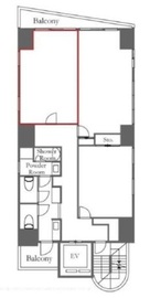 ILA渋谷美竹ビル 303 間取り図