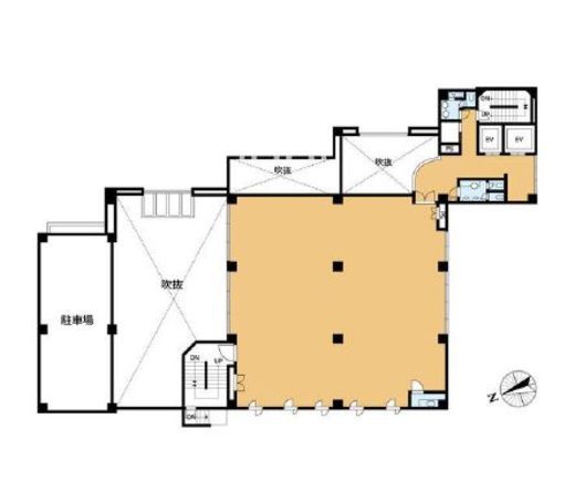 YKBエンサインビル 2階 間取り図