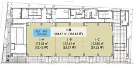 田町スクエア 1階 間取り図
