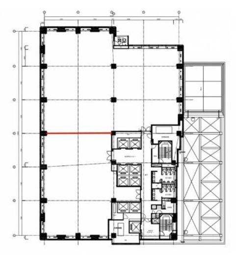 虎ノ門2丁目タワー 4階 間取り図