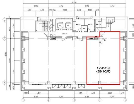 銀座東洋ビル 10階 間取り図