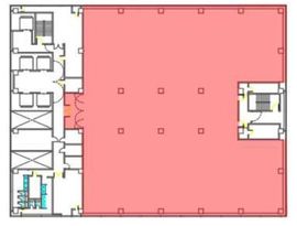 天王洲ファーストタワー 10階 間取り図