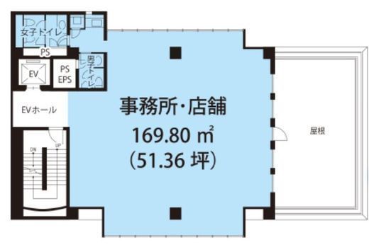 TOKYU REIT表参道スクエア 4階 間取り図