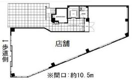 プレンジ代々木 1階 間取り図