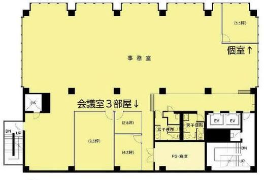 ハリファックスビル 4階 間取り図