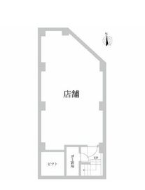 エタニティ麻布十番 B1階 間取り図