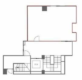 KCAビル 1階 間取り図