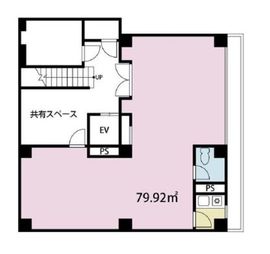 ミッテウメハラ 地下1階 間取り図