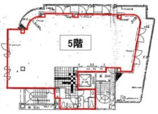 K&Mビル 5階 間取り図