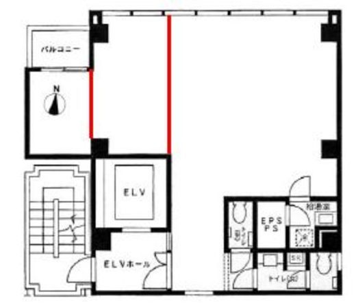 ACN神田錦町ビル 4階 間取り図