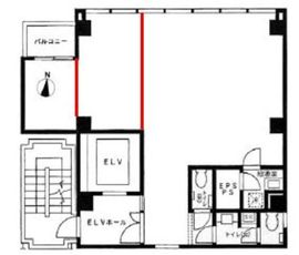 ACN神田錦町ビル 4階 間取り図