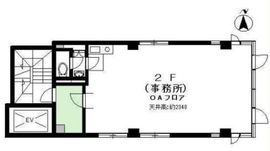 D2ビル 2階 間取り図