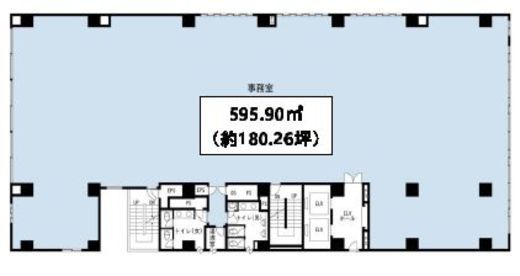 KDX東茅場町三洋ビル 3階 間取り図