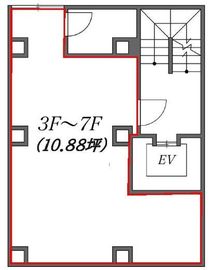 REVERIE ROPPONGI (レヴェリーロッポンギ) 4階 間取り図