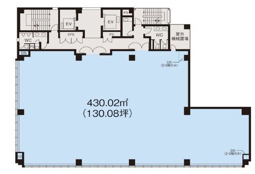 新橋スクエアビル 8階 間取り図