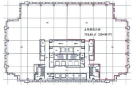 赤坂ガーデンシティ 2階1A1B 間取り図