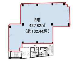 KDX麹町ビル 2階 間取り図