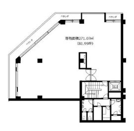 グリーンファンタジアビル(事務所) 708 間取り図