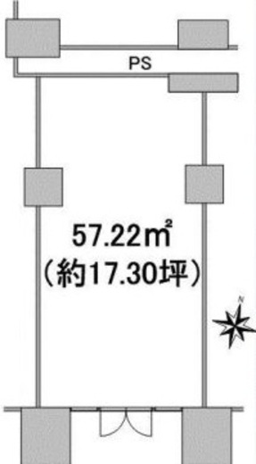 シティタワー大井町 1階 間取り図