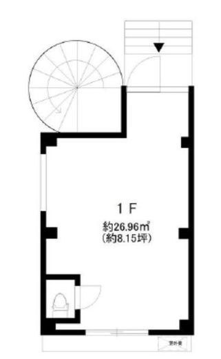 イートス代官山ビル 1階 間取り図