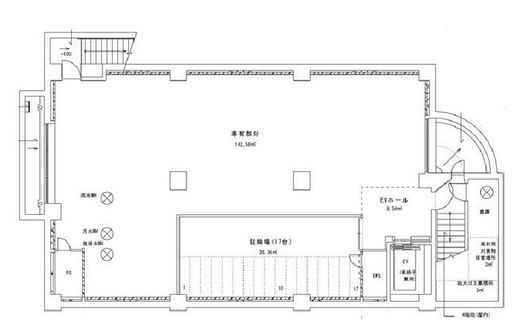 SHOWA-KAN.ビル B2階 間取り図
