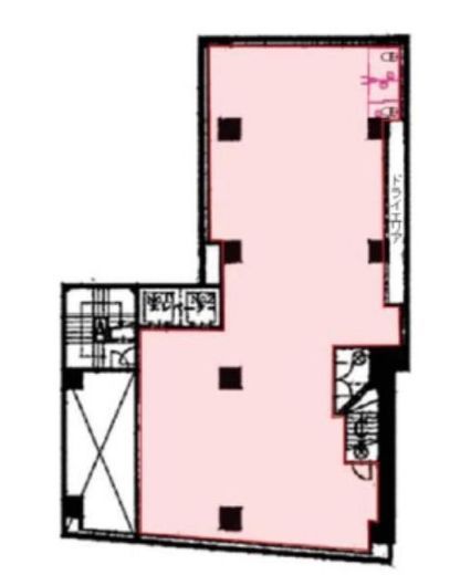 TUG-Iビル 地下1階 間取り図