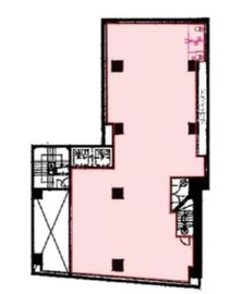 TUG-Iビル 地下1階 間取り図