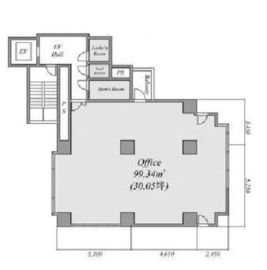 シティプラザ大久保 301 間取り図