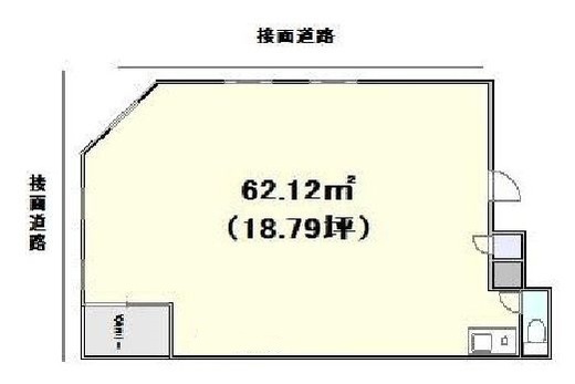 YAHATA汐留ビル 5階 間取り図