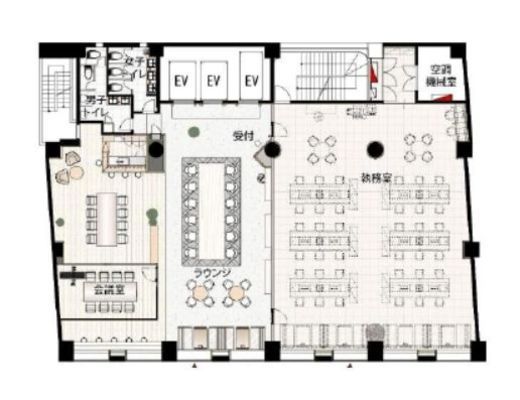 グランファースト新宿御苑 5階 間取り図