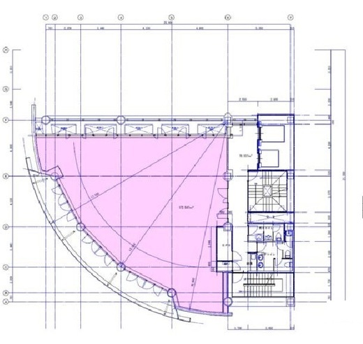 芝浦NAビル 7階 間取り図