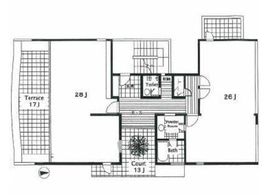 カクセンプレイスビル 3階 間取り図