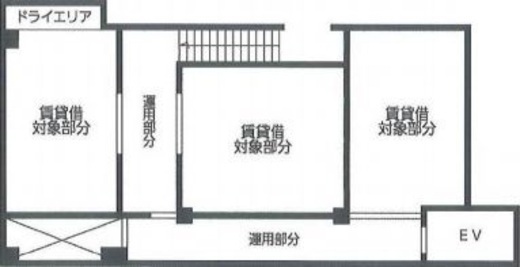 ファレルアナ B1階 間取り図