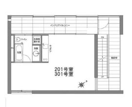 OPERA南青山ビル 301 間取り図