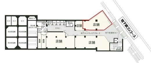 オリックス赤坂2丁目ビル B2 間取り図