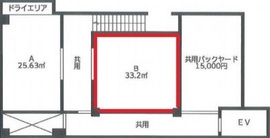 ファレルアナ B1階B 間取り図